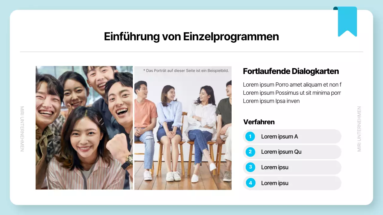 Hellblau Einfacher Workshop-Vorschlag