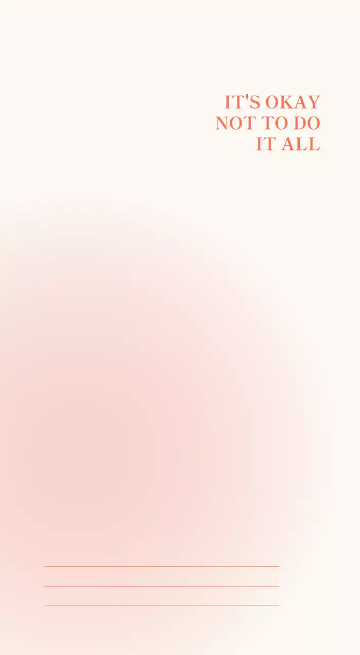 グラデーションミニマルカレンダーカレンダー