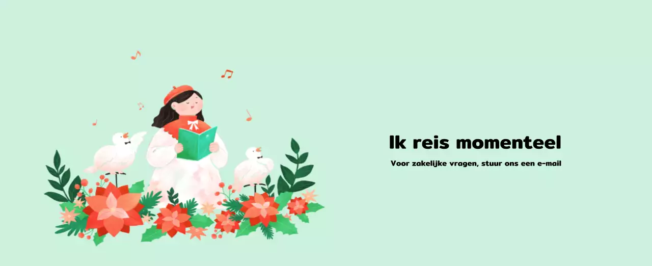 Nieuwjaarskalender met een warme geïllustreerde uitstraling