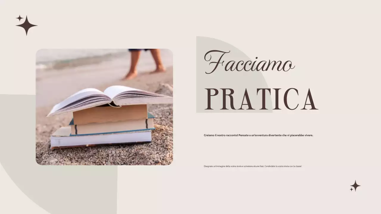 Beige Brown Presentazione del corso di letteratura minimalista