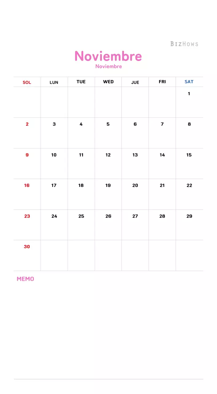 Calendario de Año Nuevo con cálidas ilustraciones