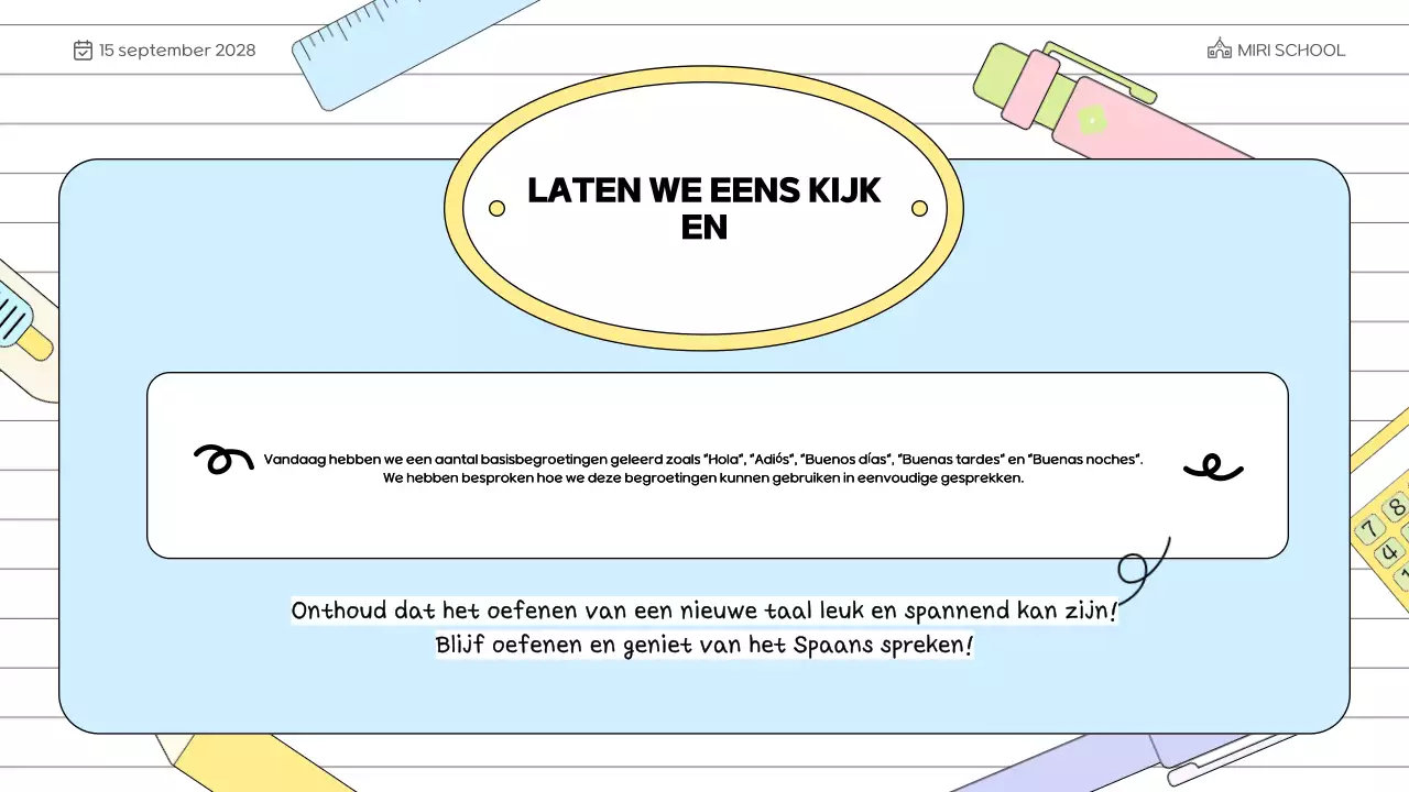 blauwe minimale opleidingscursus