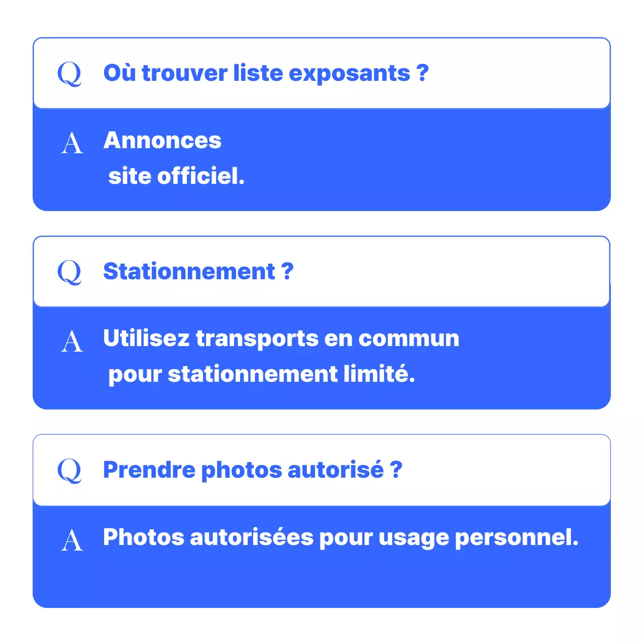 Guide de diffusion de l'information Blue Modern