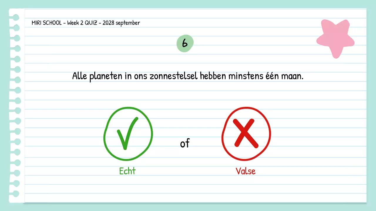 Quiz wetenschap