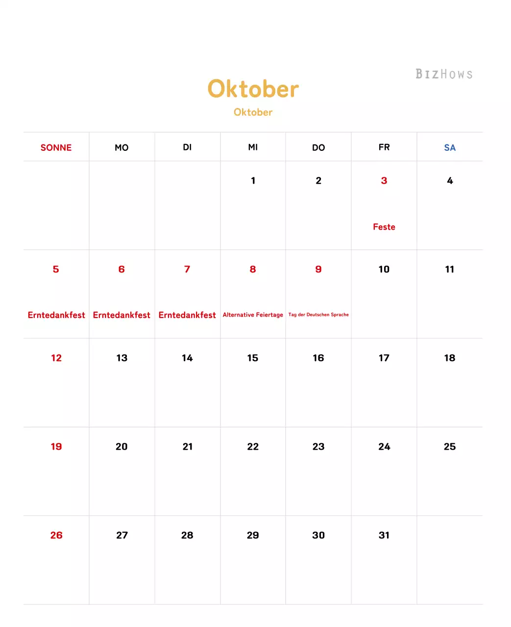 Neujahrskalender mit warmen Illustrationen