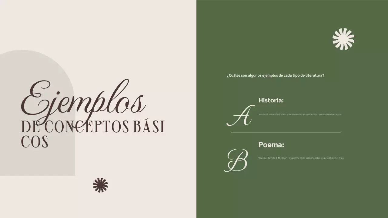 Presentación del Curso de Literatura Minimalista Marrón Beige