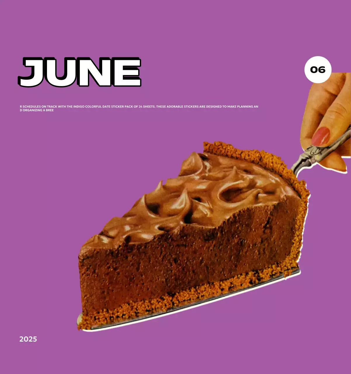 Colorful calendars with a variety of retro illustrations