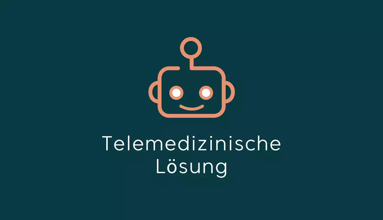 Weißer moderner Telemedizinausweis