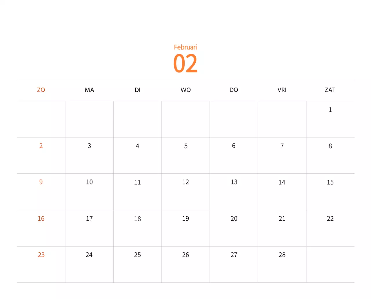 Nieuwjaarskalender met een warme geïllustreerde uitstraling