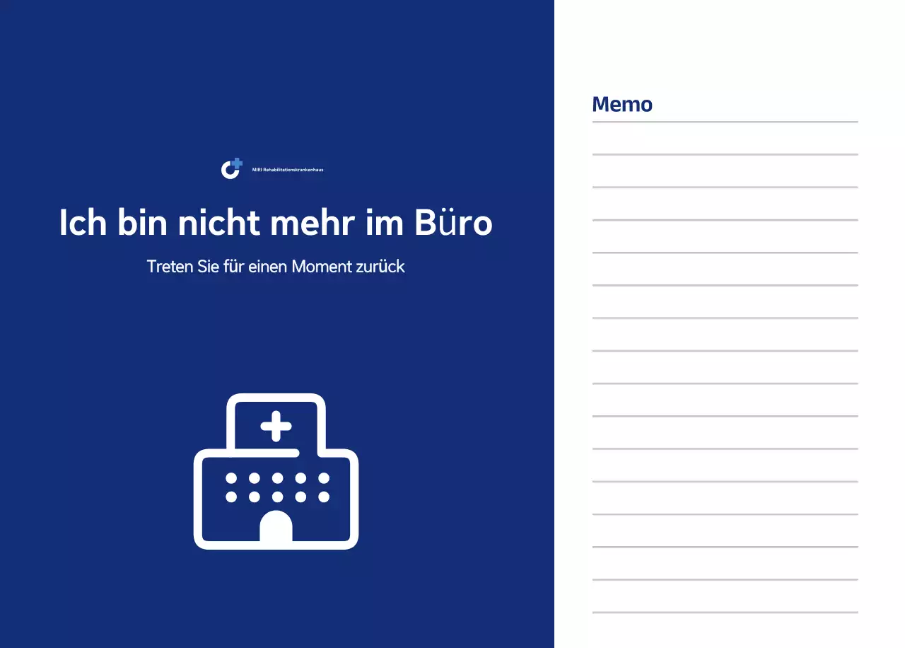 Einfacher Kalender mit blauen, klaren Illustrationen