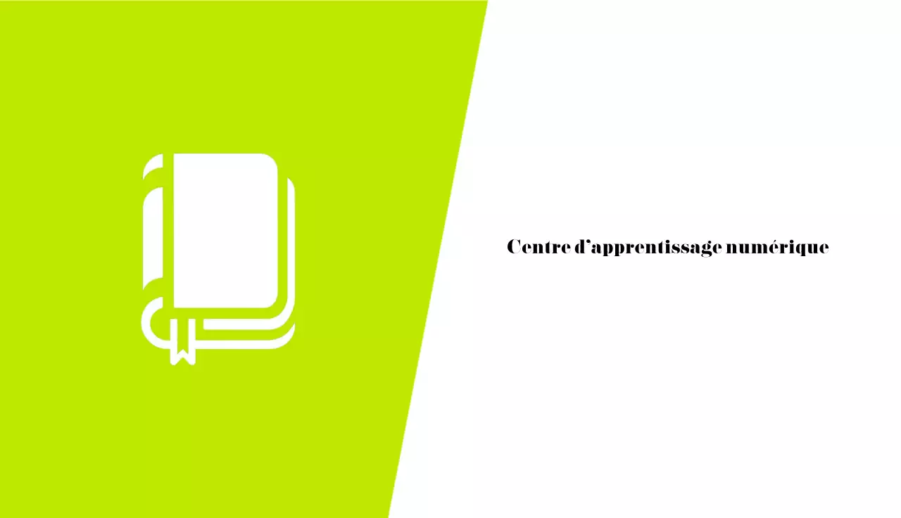 carte de visite minimaliste verte