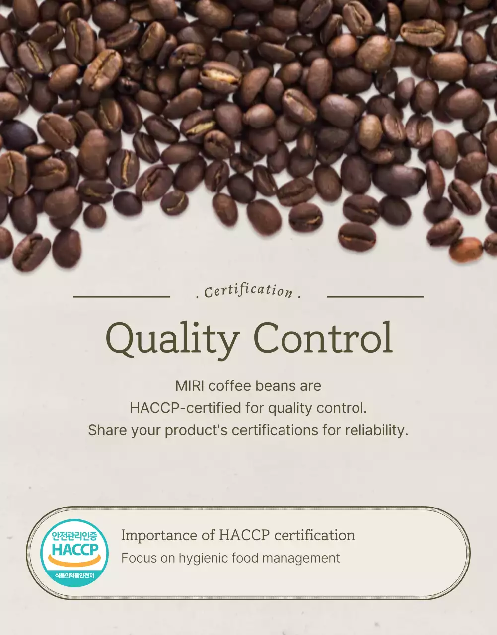 Mint Vintage Coffee Promotion Poster