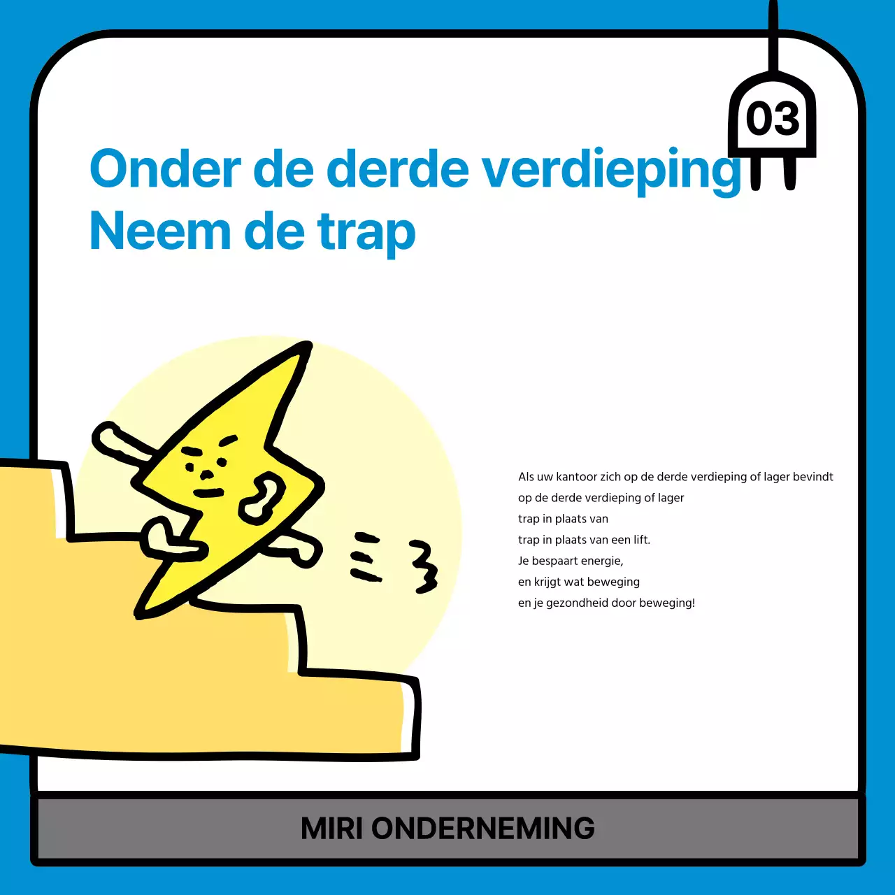 Blue Simple-campagne voor energiebesparing