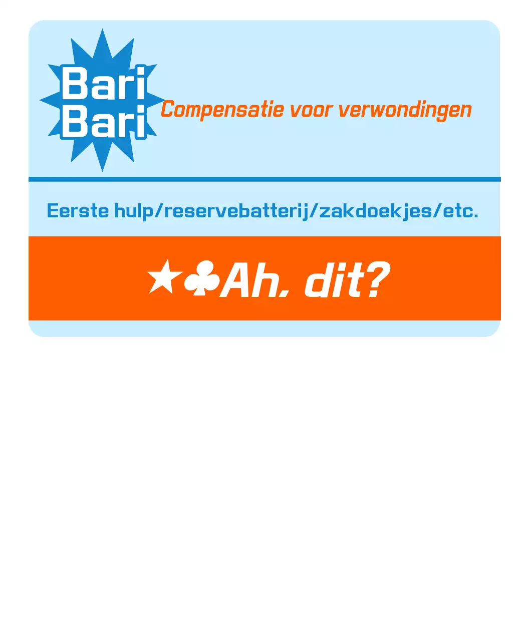 Ondeugende Chirashi sticker vriendschap t-shirt