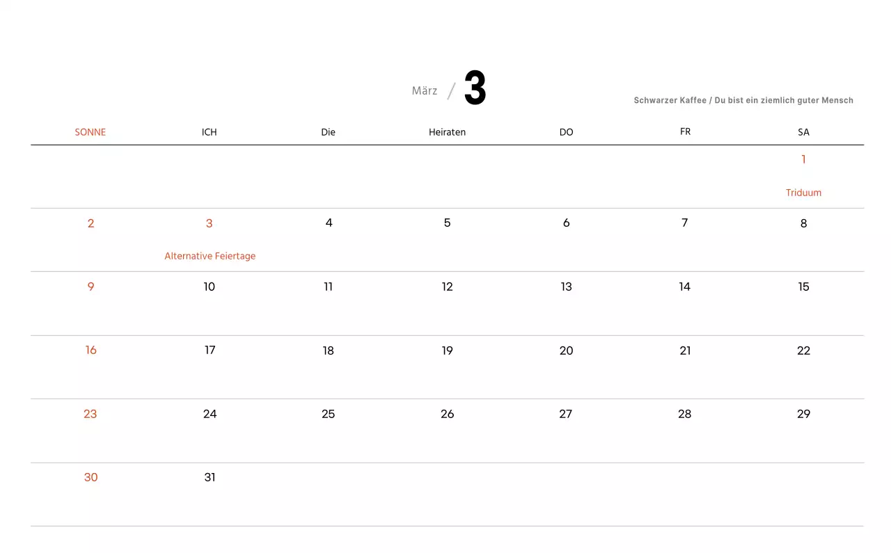 Ein weiß-braunes sentimentales Café