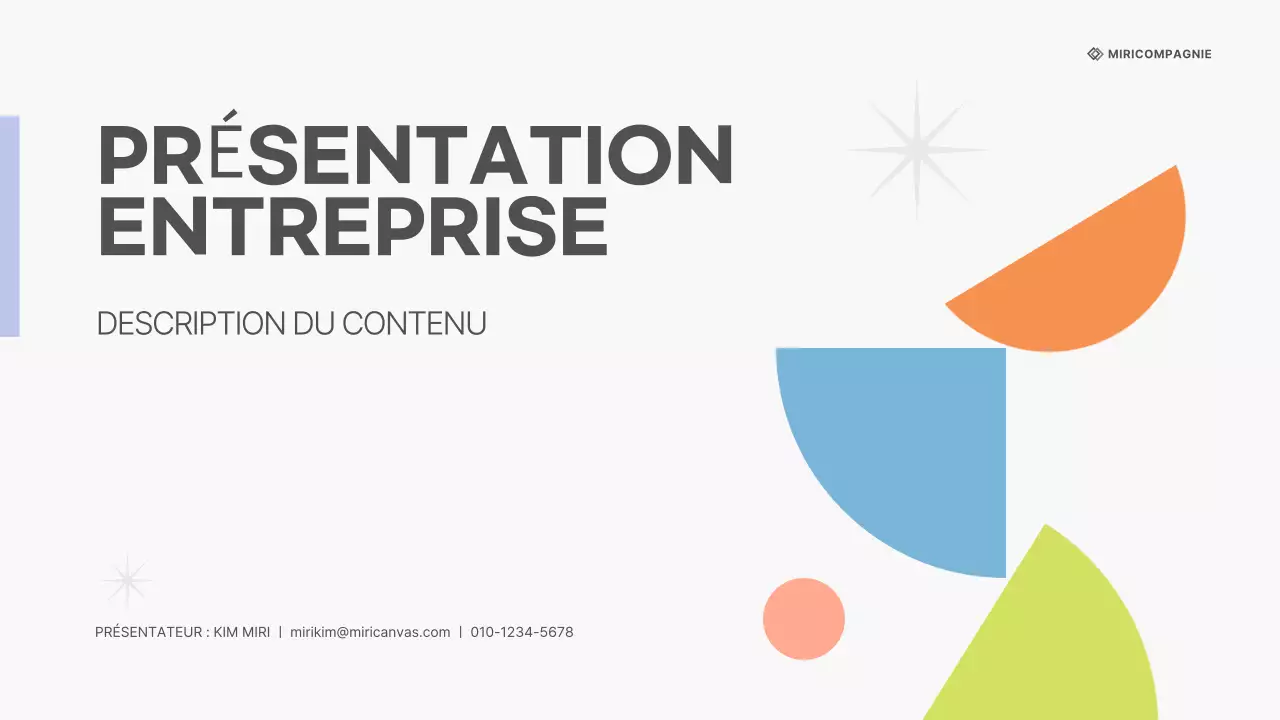 Un plan d'affaires clair et net