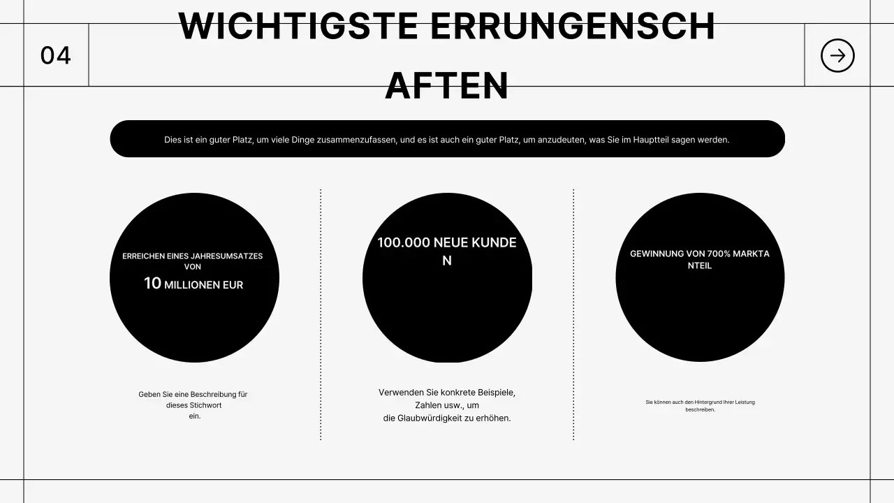 Black Simple Report Beschreibung