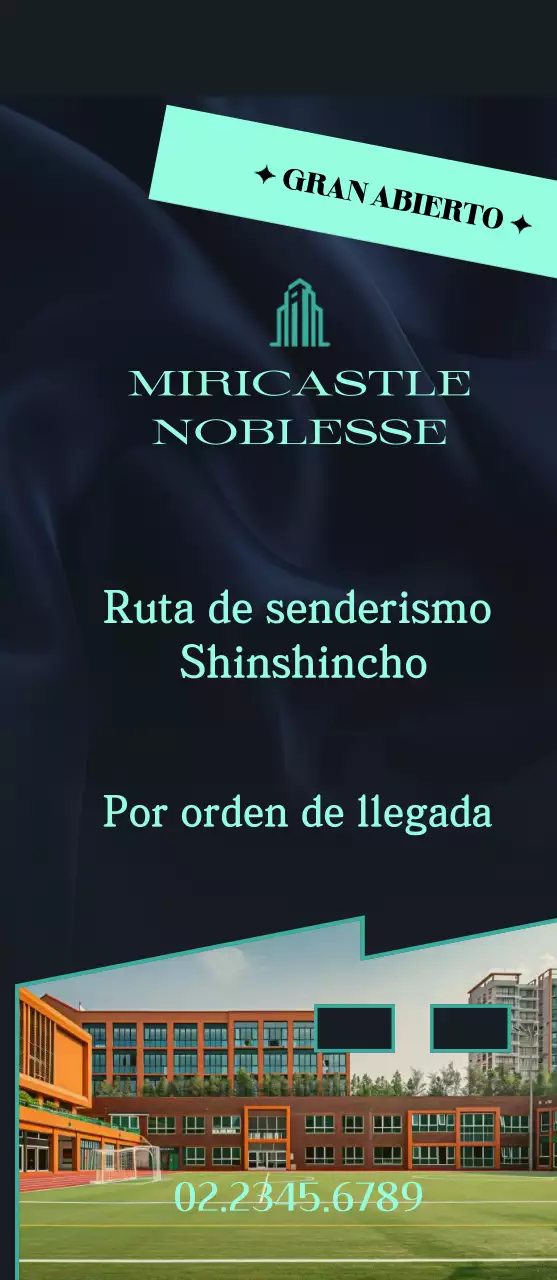 Anuncios inmobiliarios de lujo en negro