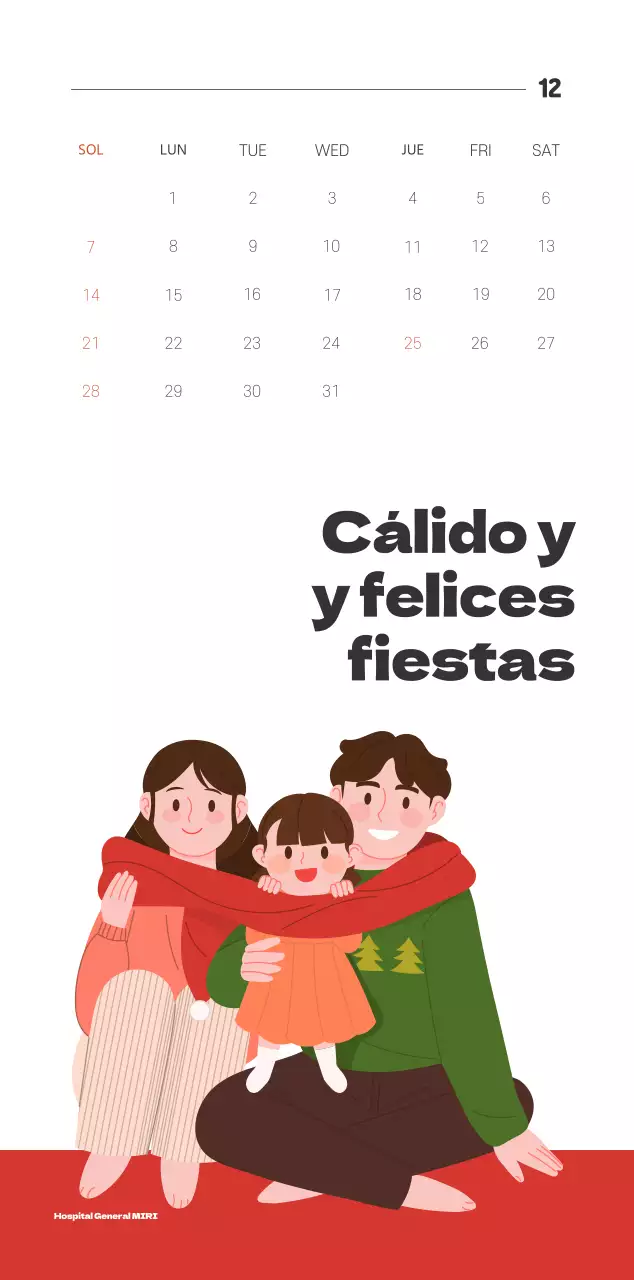 Acerca del Calendario Simple Abstracto