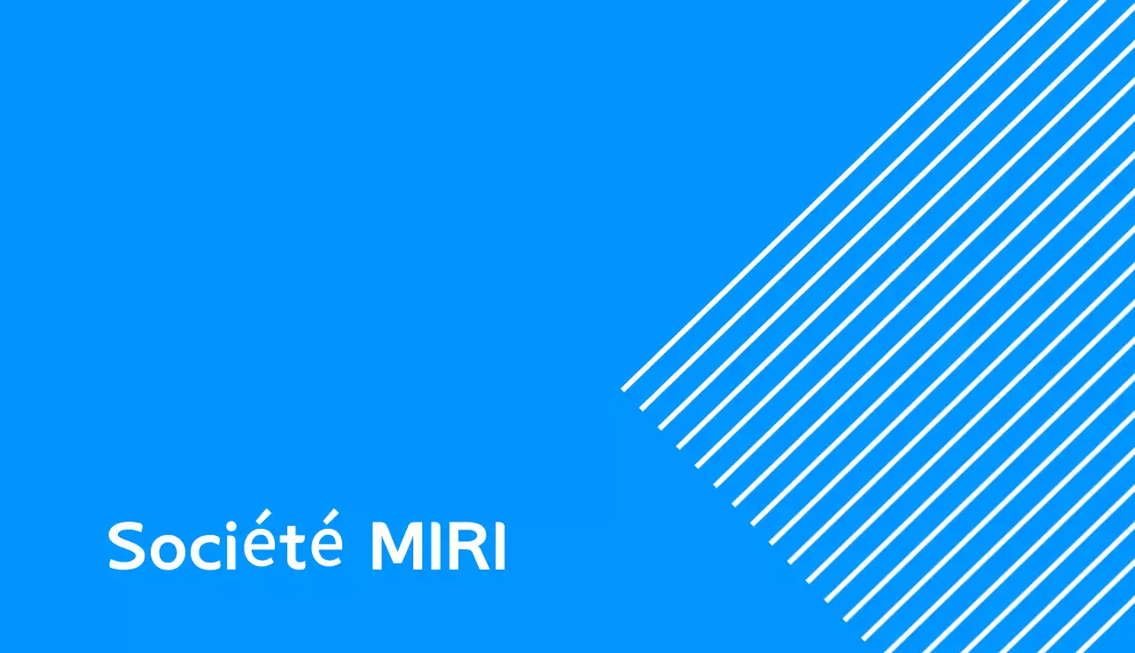 carte de visite moderne bleue