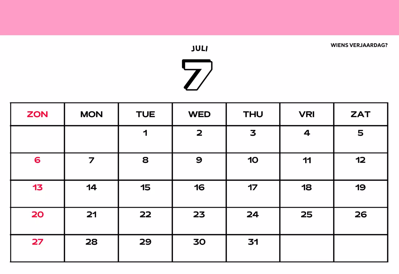 Kleurrijke kalenders met verschillende retro-illustraties