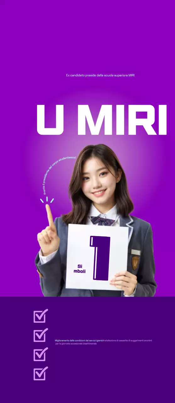 Promozione delle elezioni dell'Unione degli Studenti di Bora Bora