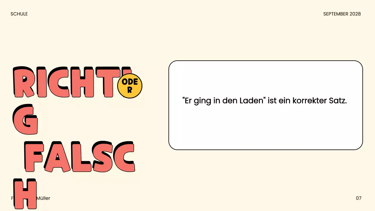 beige comic quiz ankündigung