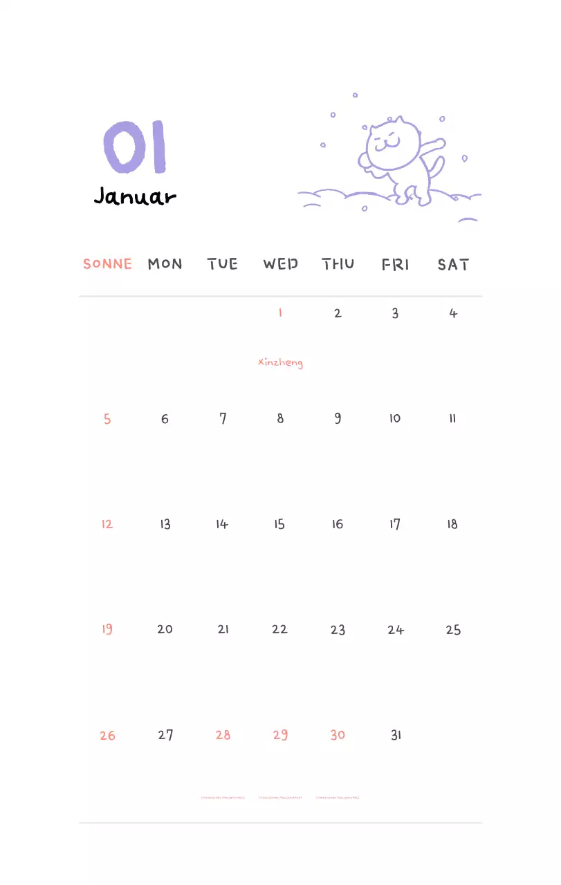 Tageskalender aus Elfenbein