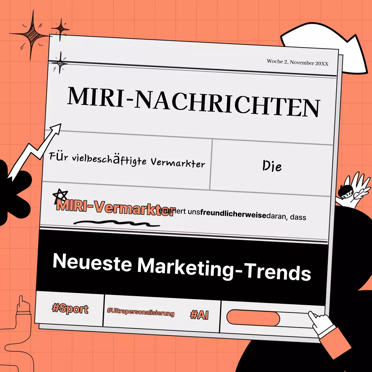 Förderung von Orange Modern Marketing