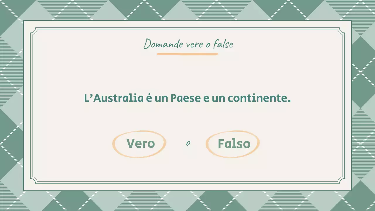 Presentazione del quiz scolastico Preppy Cute Green