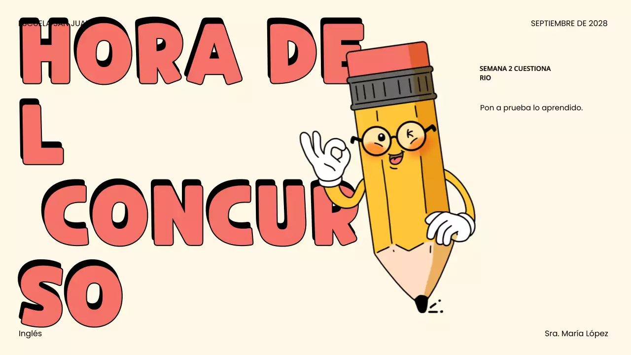 beige comic quiz anuncio