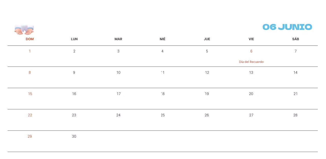 Un hospital festivo con ilustraciones de temática sanitaria y familiar y acentos de color