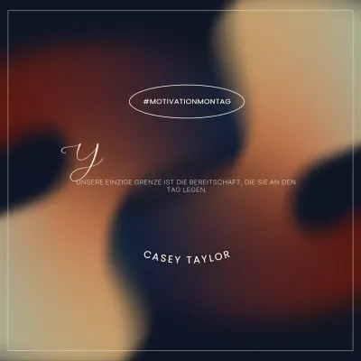 Brown Einfache Motivationszitate Social Media Quadrate