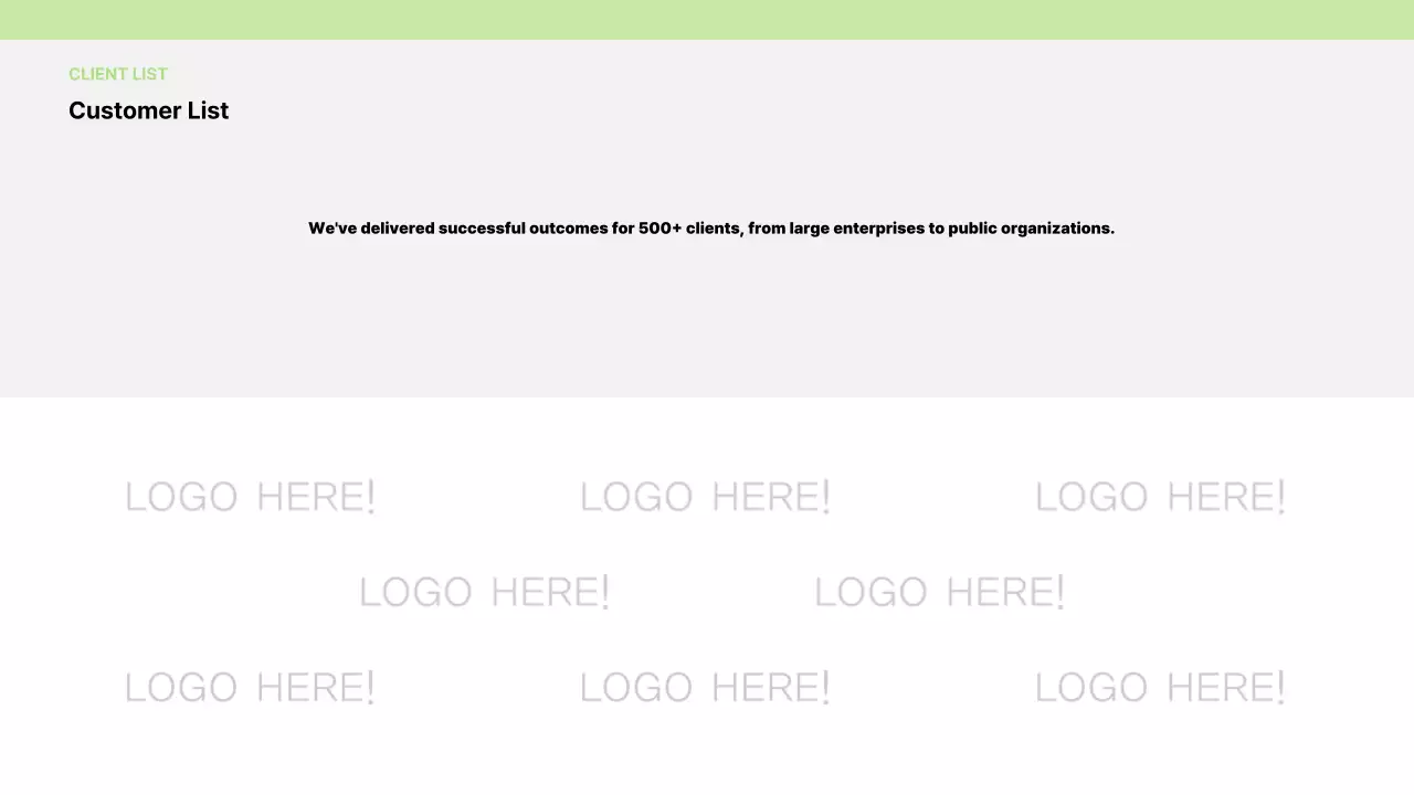 Apresentação de vídeo verde moderno