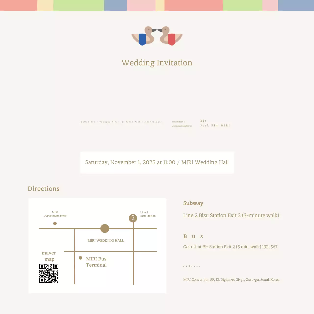 Convites de casamento tradicionais, bonitos e simples