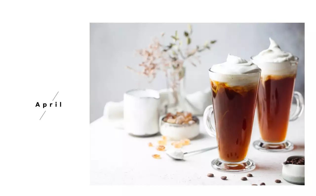 Een wit en bruin sentimenteel café