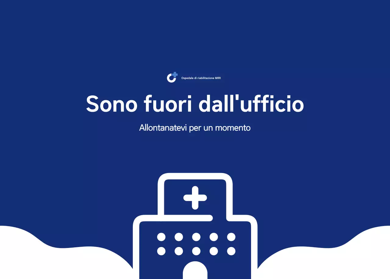 Calendario semplice con illustrazioni blu e pulite