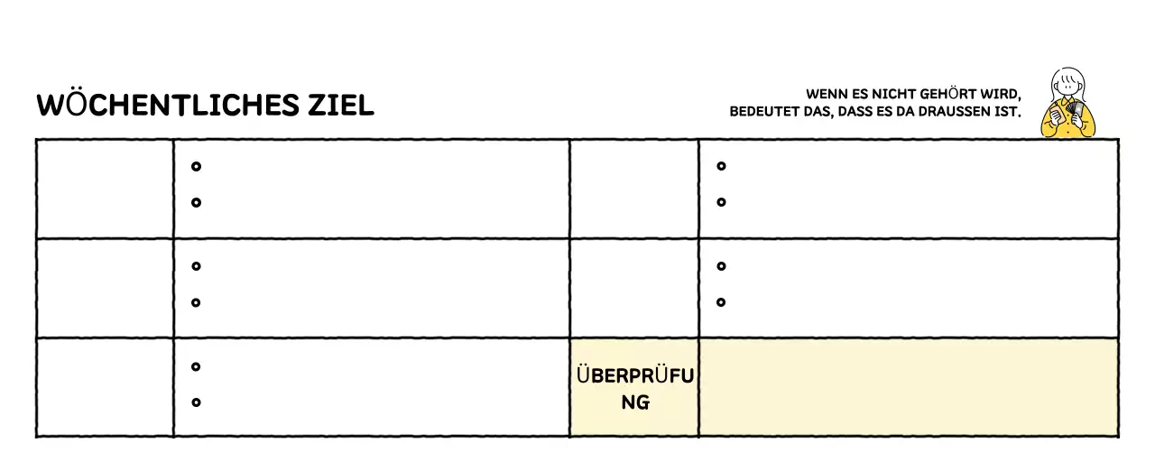 Illustrierter Kalender mit schönem Linienstil