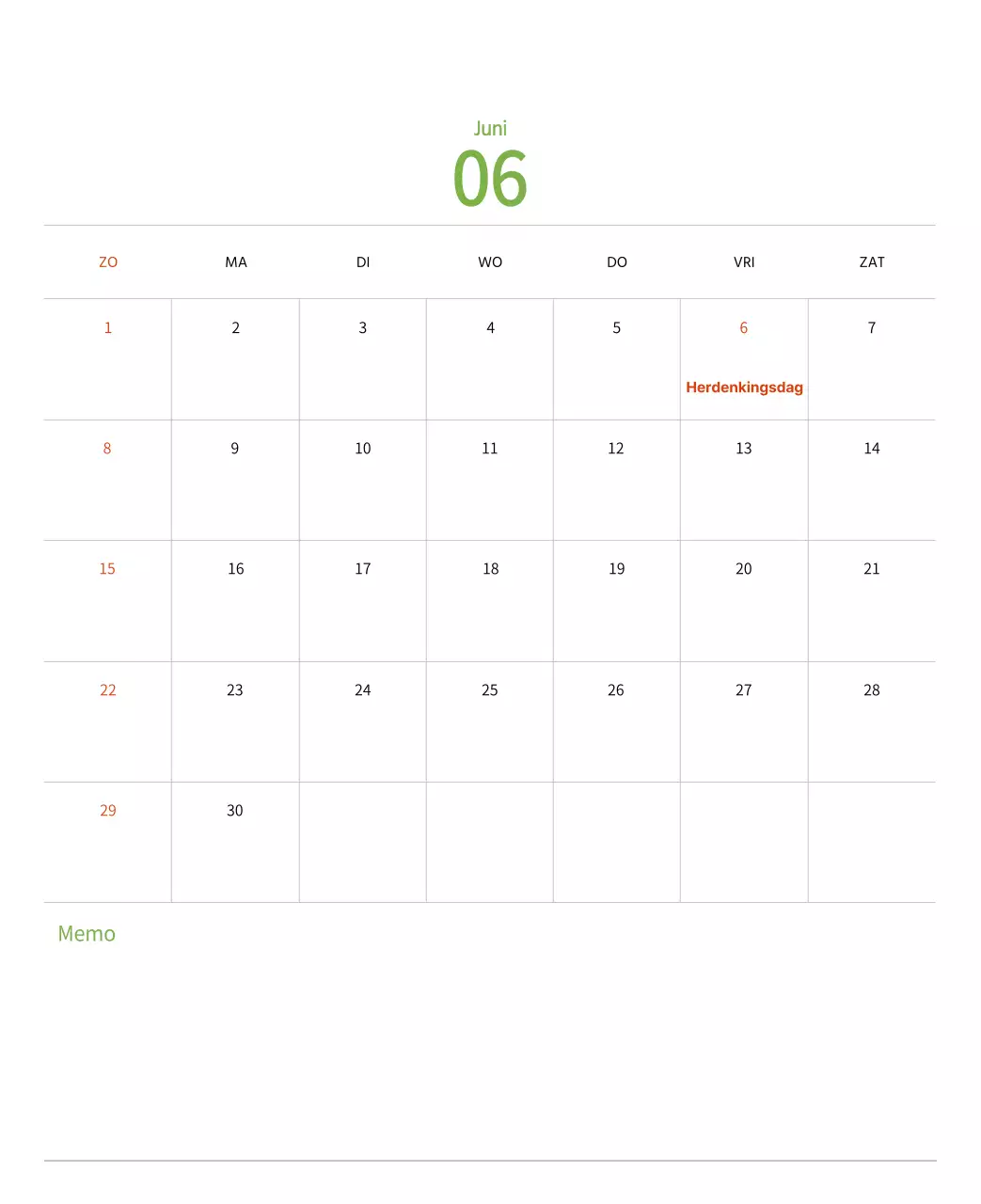 Stempelillustraties met een warm concept