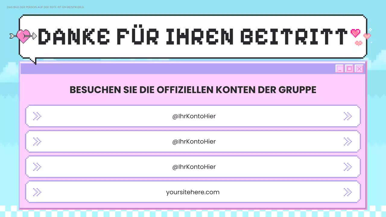 rosa Retro-Charme-Aktion