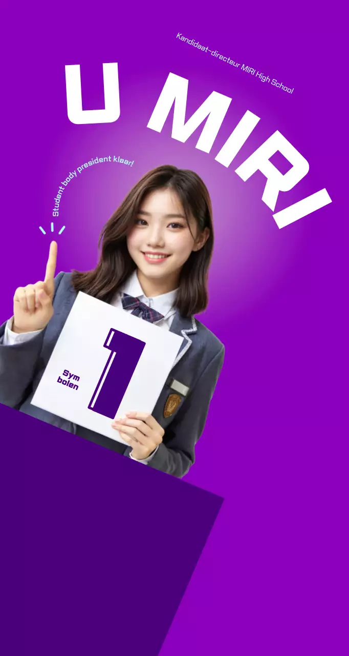 Bora Keurige Verkiezingsposter