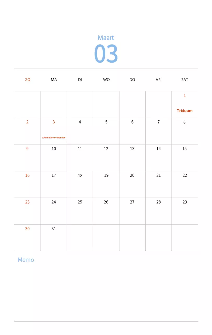 Nieuwjaarskalender met een warme geïllustreerde uitstraling