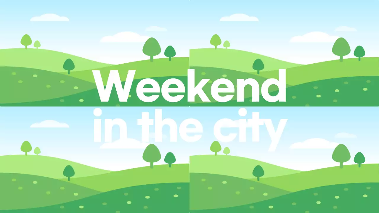 Red Modern City Guide YouTube Thumbnail