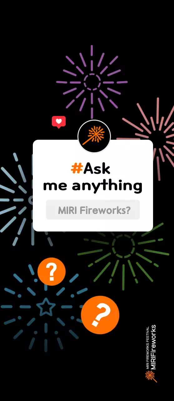 Black Pop Fireworks Event