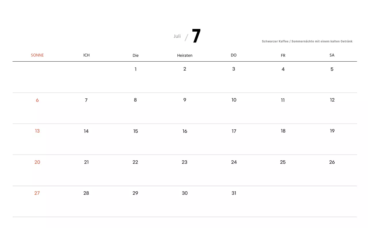 Ein weiß-braunes sentimentales Café