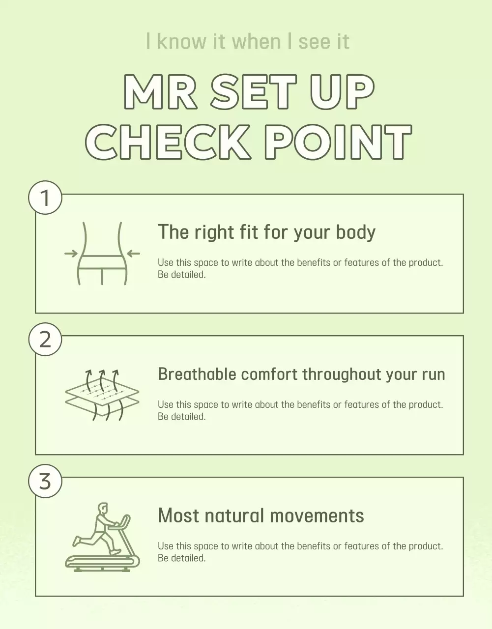 Cartaz de promoção esportiva moderna verde