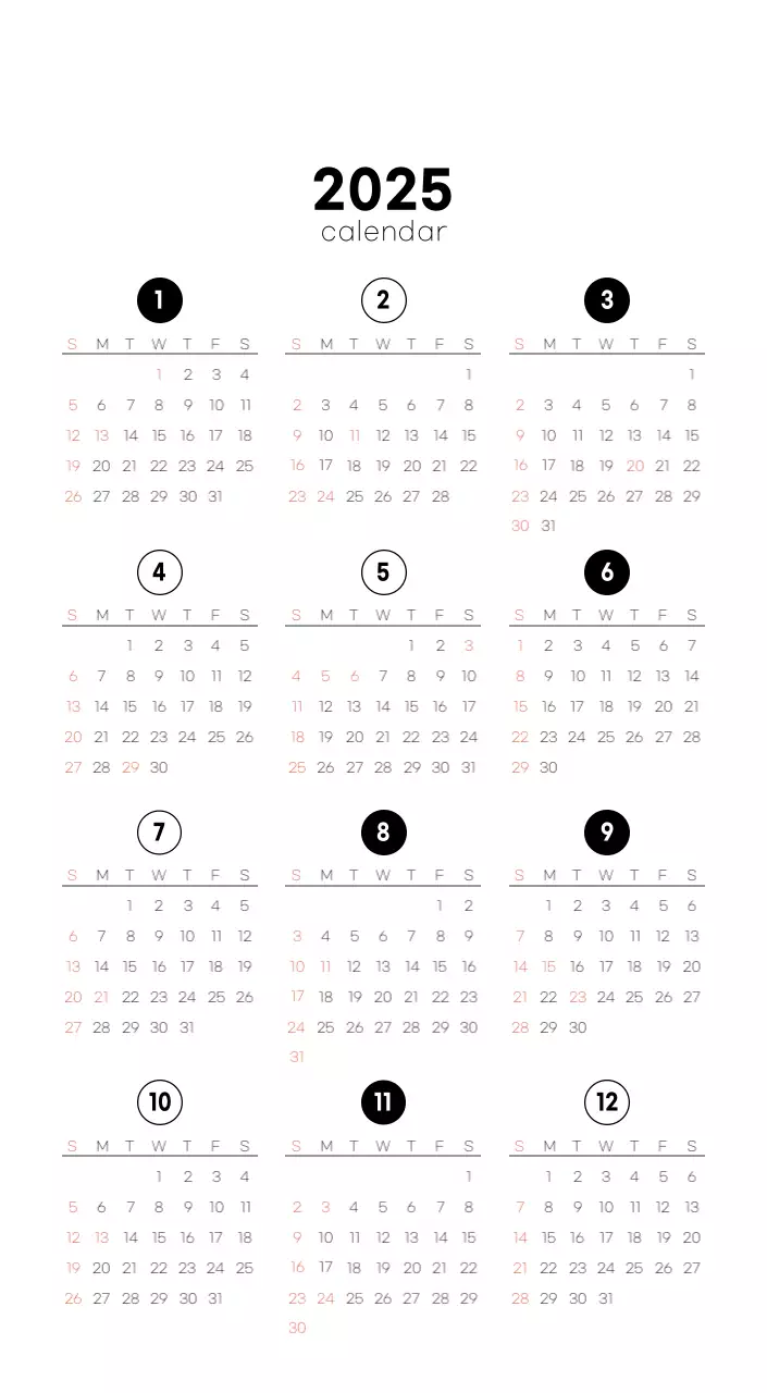ホワイトトーンのシンプルなコーヒー写真カフェ用卓上カレンダー