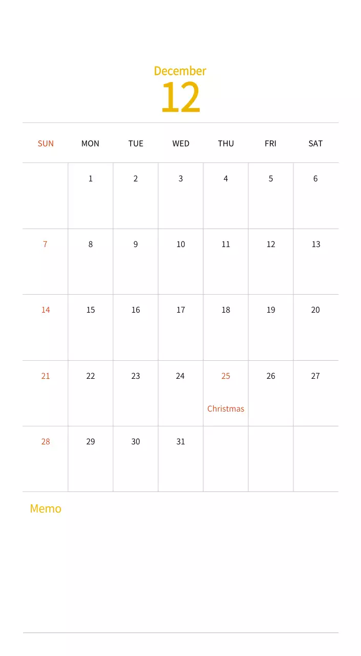 Stamp illustration with a warm concept