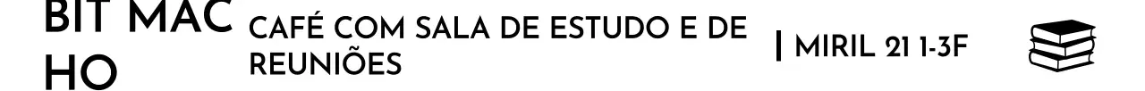 Anúncios de cafés de estudo modernos