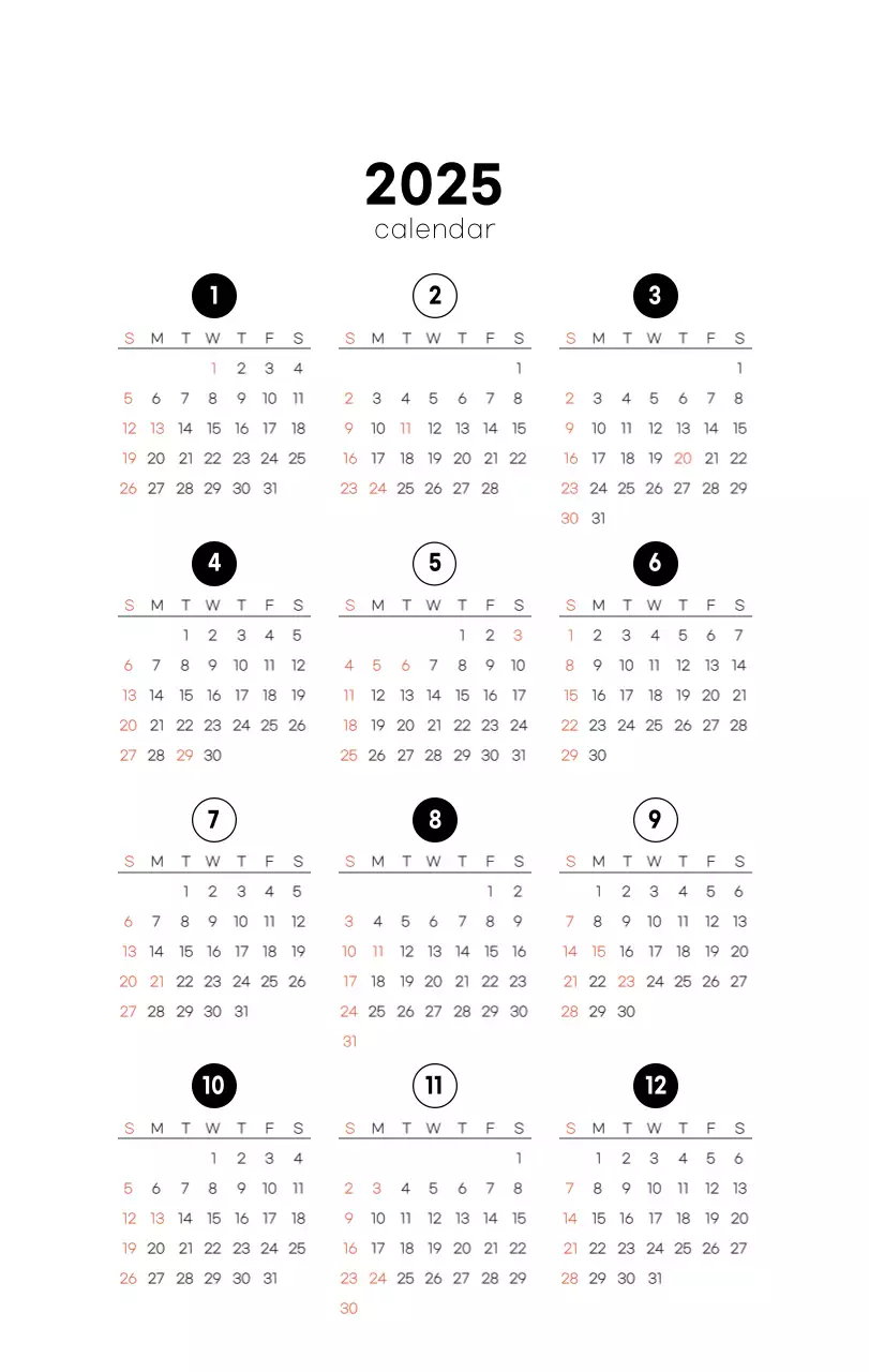 ホワイトトーンのシンプルなコーヒー写真カフェ用卓上カレンダー